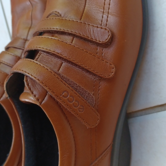 Ecco walnut leather loafer Size 41 - Picture 4 of 15